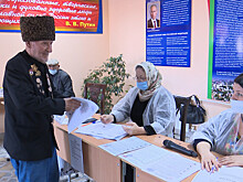 На выборах в Дагестане проголосовал 98-летний ветеран ВОВ Ибрагим-Паша Садыков