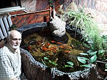 Пенсионер из Останкина соорудил пруд в квартире