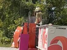 В столице региона России взорвалась автозаправка