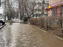 Улицу в рязанском Канищеве подтопило