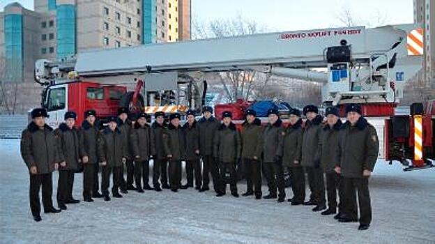 Лучших пожарных выбрали в Казахстане