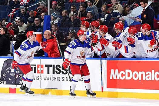 Российская молодежка разгромила OHL в матче Суперсерии