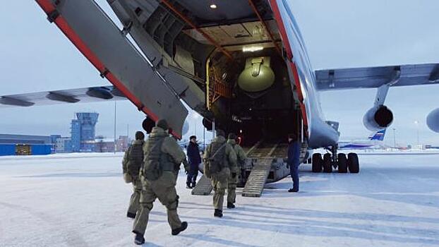 Россия отправила в Казахстан подразделения ВДВ