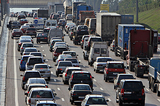 На МКАД задержаны 19 дальнобойщиков