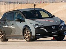 Фирма Nissan показала систему полного привода для электромобилей