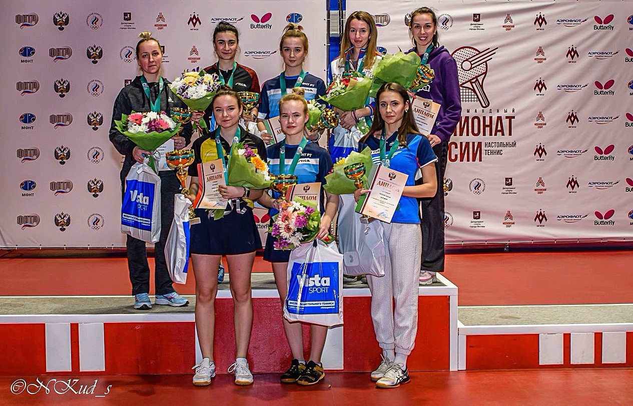 Нижегородка Любовь Тэнцер стала чемпионкой России по настольному теннису в парном разряде