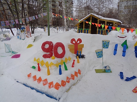 Лучший зимний прогулочный участок выберут в детсадах Автозаводского района