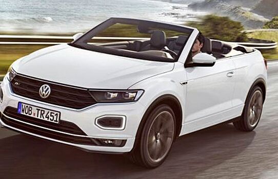 Новый Volkswagen T-Roc Cabriolet появился в Великобритании