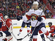 Шайба Дадонова принесла победу "Флориде" в матче НХЛ с "Вашингтоном"