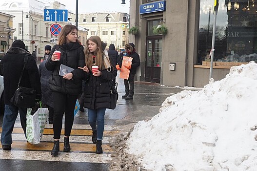 Сугробы в Москве выросли на пять сантиметров за сутки