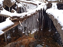 В «Зигальге» замечены ледяные «сталактиты»