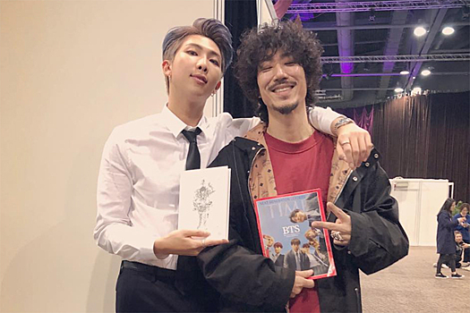 Tiger JK поздравил RM и BTS с победой