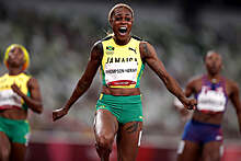 Элейн Томпсон показала второй результат в истории в беге на 200 м на Олимпиаде-2020 в Токио
