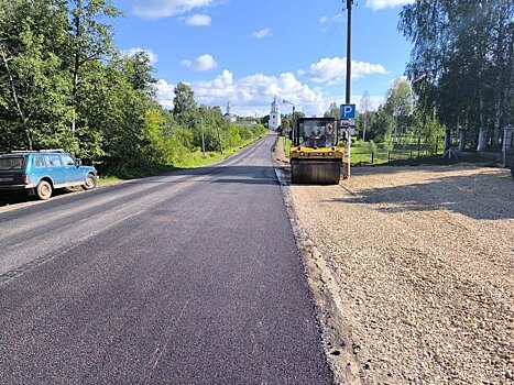 В Нижнеивкино ремонтируют дорогу
