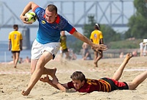 Миэтовцы получили бронзу в турнире по пляжному регби