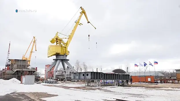 В Самаре приступили к строительству арктического парома морского класса