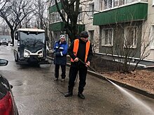 В подъезде по 3-ему Нижнелихоборскому проезду проводят ремонт