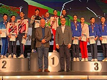 Куряне завоевали медали чемпионата Союзного государства по фехтованию