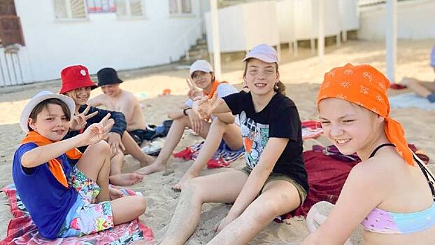 Дети из Харьковской области отправились на отдых в Краснодарский край