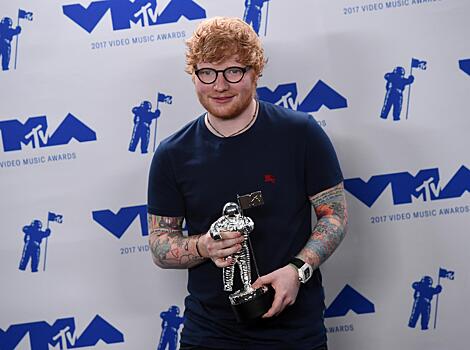 Эд Ширан стал исполнителем года на MTV Music Awards 2017