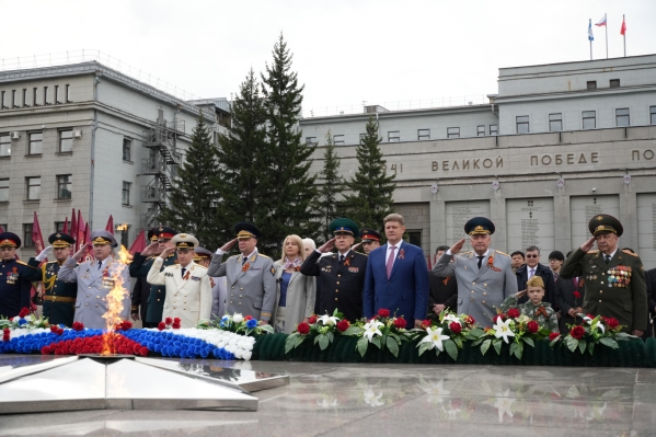 Как празднуют День Победы в Иркутске