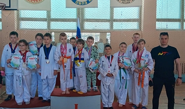 Юные волгоградские тхэквондисты удачно выступили на турнире в Волжском