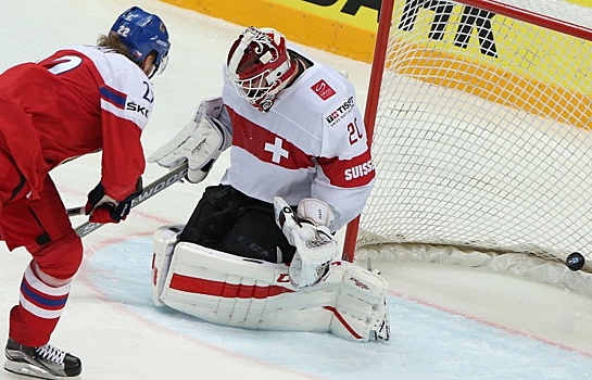 Хоккеисты сборной Чехии победили швейцарцев