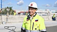 Садыр Жапаров дал старт строительству здания администрации президента в Бишкеке