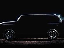 Появилось фото электрического грузовика GMC Hummer 2022 года
