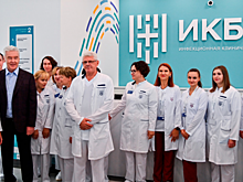 Собянин осмотрел новый комплекс Инфекционной клинической больницы № 1 в САО