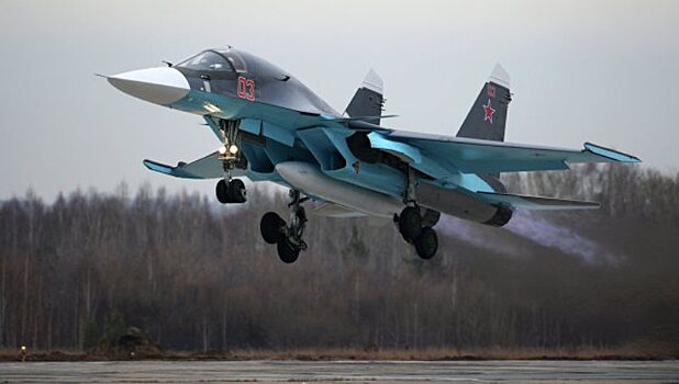 Российские военные получили партию новых Су-34