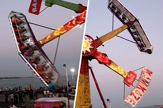 В Турции девушка захлебнулась собственной рвотой на аттракционе "Камикадзе"