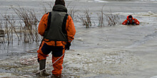 Спасение из ледяной воды отработали в Подмосковье