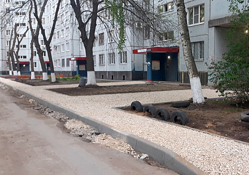 В Тольятти благоустроили пять дворовых территорий в 2021 году