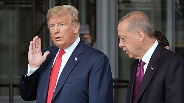 Эрдоган провел телефонные переговоры с Трампом