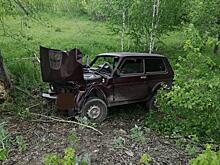 В Тимирязевском автомобиль вылетел с трассы и врезался в дерево, водитель погиб