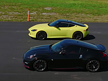 Nissan Z и Nissan 370Z Nismo сравнили в гонке по прямой