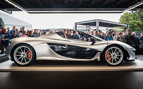 McLaren P1 получит неофициальную версию Spyder