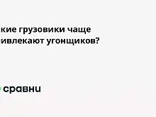 Какие грузовики чаще привлекают угонщиков?