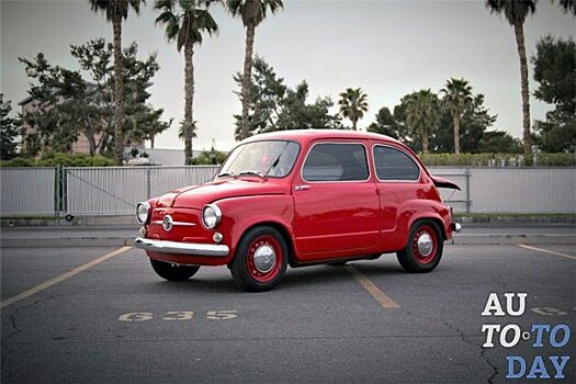 Легендарный 1959 Fiat 600 с уникальным мотором выставлен на продажу