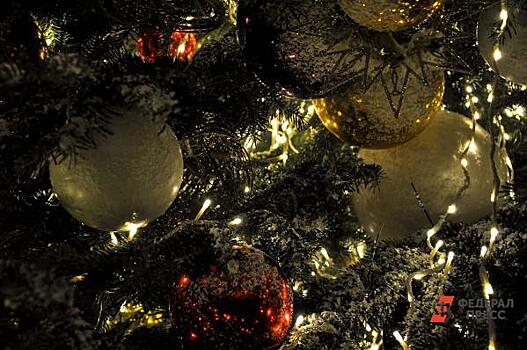 К Новому году на украшение Омска потратят почти миллион рублей