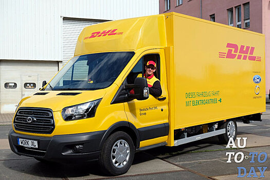 Ford и Deutsche Post создали специальный электрический Ford Transit