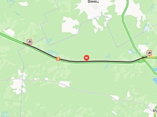 Трассу М-12 перекрыли в Нижегородской области из-за ДТП
