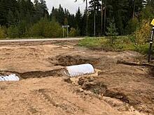 Реконструкция дороги в Выборгском районе Ленобласти не сдвинулась с мертвой точки