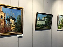 Выставка картин с изображением монастырей и храмов проходит в Савелках