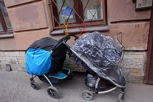 Осетр, водка и конфеты: В Астрахани супруги обнесли магазин при помощи детской коляски