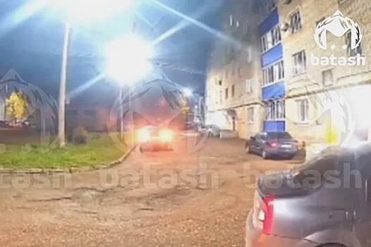 Последствия мощного взрыва на российском химическом предприятии попали на видео