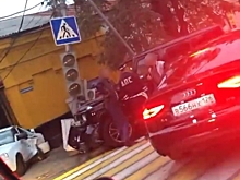 В Ставрополе «Гелендваген» протаранил Lada Priora