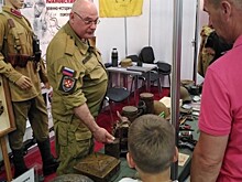 Ученики школы №15 приняли участие в выставке Росгвардии на ВДНХ