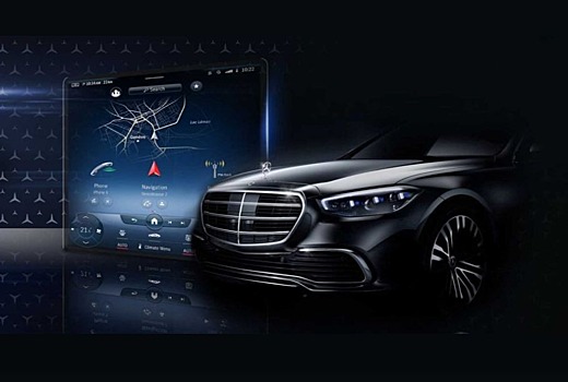 Mercedes-Benz частично раскрыл интерьер нового S-Class